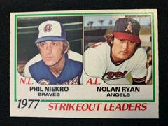 Strikeout Leaders #6 Baseball Cards 1978 O Pee Chee Prices