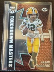 Aaron Rodgers #TM-11 Football Cards 2021 Panini Mosaic Touchdown Masters Prices