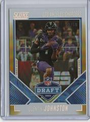 Quentin Johnston [Gold Zone] #7 Football Cards 2023 Panini Score NFL Draft Prices