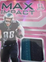 Dallas Goedert [Neon Pink] Football Cards 2022 Panini Spectra Max Impact Prices