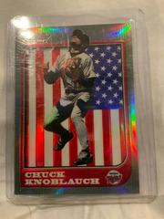 Chuck Knoblauch [Refractor] #32 Baseball Cards 1997 Bowman Chrome International Prices