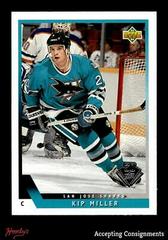Kip Miller #421 Hockey Cards 1993 Upper Deck Prices