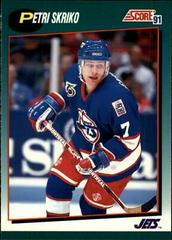 Petri Skriko Hockey Cards 1991 Score Rookie Traded Prices