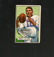 Bruce Alford Football Cards 1951 Bowman Prices