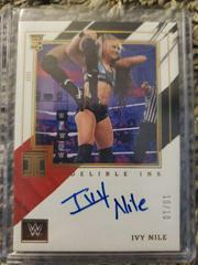 Ivy Nile [Holo Gold] #IN-INY Wrestling Cards 2022 Panini Impeccable WWE Indelible Ink Autographs Prices