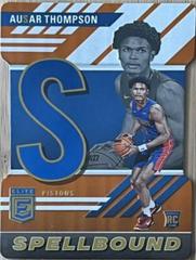Ausar Thompson [Orange Die-Cut] #22 Basketball Cards 2023 Donruss Elite Spellbound Prices