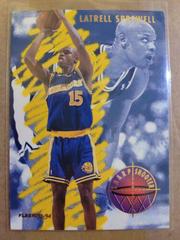 Latrell Sprewell #8 Basketball Cards 1993 Fleer Sharpshooter Prices