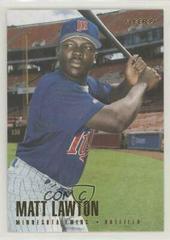 Matt Lawton #167 Baseball Cards 1996 Fleer Prices
