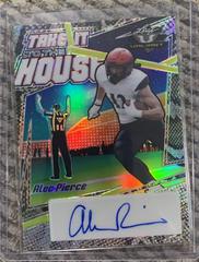 Alec Pierce [Snakeskin] Football Cards 2022 Leaf Valiant Autographs Take it to the House Prices