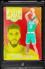 Jayson Tatum [Asia Red Yellow] #10 Basketball Cards 2021 Panini Illusions Intriguing Players Prices