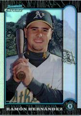 Ramon Hernandez [Refractor] Baseball Cards 1999 Bowman Chrome International Prices