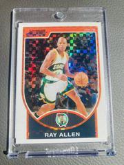 Ray Allen Xfractor Basketball Cards 2007 Bowman Chrome Prices