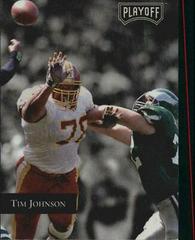 Tim Johnson #134 Football Cards 1992 Playoff Prices