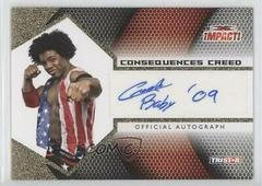 Consequences Creed [Gold] Wrestling Cards 2009 TriStar TNA Impact Autograph Prices