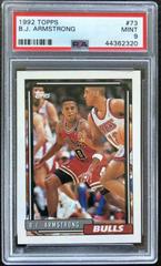 B.J. Armstrong #73 Basketball Cards 1992 Topps Prices