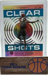 Jayson Tatum [Sapphire] Basketball Cards 2020 Panini Illusions Clear Shots Prices