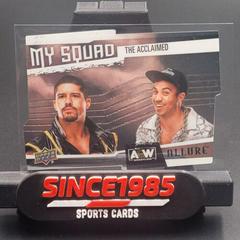 Anthony Bowens, Max Caster #MC-14 Wrestling Cards 2022 Upper Deck Allure AEW My Squad Prices