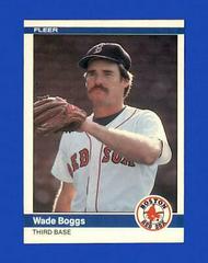 Wade Boggs Baseball Cards 1984 Fleer Prices