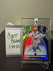 Josh Jacobs [Autograph Blue] Football Cards 2019 Panini Chronicles Crown Royale Prices
