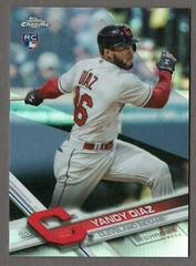 Yandy Diaz [Refractor] Baseball Cards 2017 Topps Chrome Update Prices