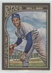 Sandy Koufax Baseball Cards 2015 Topps Gypsy Queen Prices