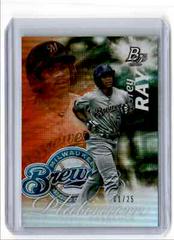 Corey Ray [Orange] Baseball Cards 2017 Bowman Platinum Presence Prices