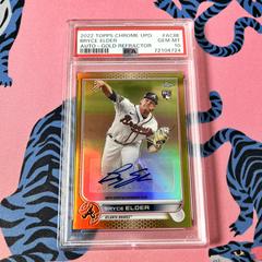 Bryce Elder [Gold] #AC-BE Baseball Cards 2022 Topps Chrome Update Autographs Prices