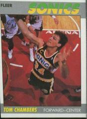 Tom Chambers Basketball Cards 1987 Fleer Prices