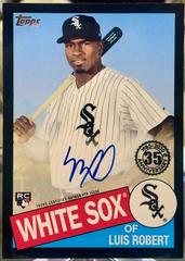 Luis Robert [Black] Baseball Cards 2020 Topps 1985 35th Anniversary Autographs Prices