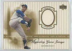 Sandy Koufax Baseball Cards 2000 Upper Deck Legends Legendary Game Jerseys Prices