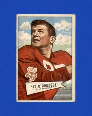 Jim O'Donahue #117 Football Cards 1952 Bowman Small Prices