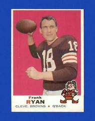 Frank Ryan Football Cards 1969 Topps Prices