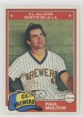 Paul Molitor [Gray Back] #300 Baseball Cards 1981 O Pee Chee Prices