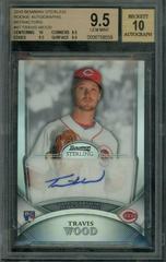 Travis Wood [Autograph Refractor] Baseball Cards 2010 Bowman Sterling Prices