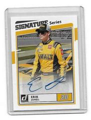 Erik Jones #SS-EJ Racing Cards 2021 Panini Donruss Nascar Signature Series Prices