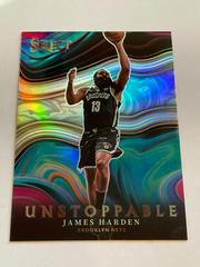James Harden [Silver Prizm] Basketball Cards 2021 Panini Select Unstoppable Prices