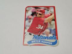 Bryce Harper #TM-49 Baseball Cards 2014 Topps 1989 Mini Die Cut Prices
