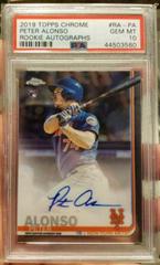 Pete Alonso #PA Baseball Cards 2019 Topps Chrome Autographs Prices