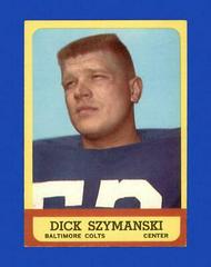Dick Szymanski #7 Football Cards 1963 Topps Prices