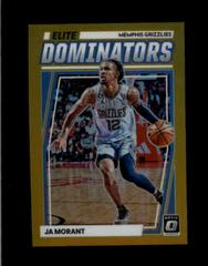 Ja Morant [Gold] #5 Basketball Cards 2022 Panini Donruss Optic Elite Dominators Prices