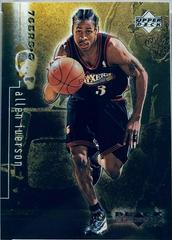 Allen Iverson [Triple] #66 Basketball Cards 1998 Upper Deck Black Diamond Prices