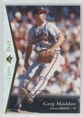 Greg Maddux [Silver] #31 Baseball Cards 1995 SP Prices