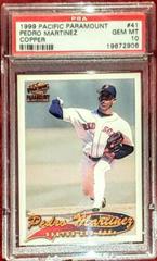 Pedro Martinez #41 Baseball Cards 1999 Pacific Paramount Prices