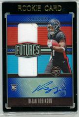 Bijan Robinson [Sapphire] #FAPS-4 Football Cards 2023 Panini Legacy Futures Patch Autographs Prices