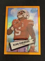 Bijan Robinson [Orange] #52BF-18 Football Cards 2022 Bowman Chrome University 1952 Prices