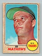 Ed Mathews #58 Baseball Cards 1968 O Pee Chee Prices