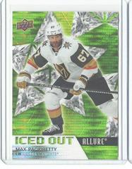 Max Pacioretty [Green Rainbow] Hockey Cards 2021 Upper Deck Allure Iced Out Prices