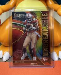 Jerry Rice [Tie-Dye Prizm] #U8 Football Cards 2020 Panini Select Unbreakable Prices