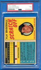 Juan Marichal Baseball Cards 1971 Topps Scratch Offs Prices