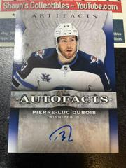 Pierre Luc Dubois #AF-DU Hockey Cards 2021 Upper Deck Artifacts Auto Facts Prices